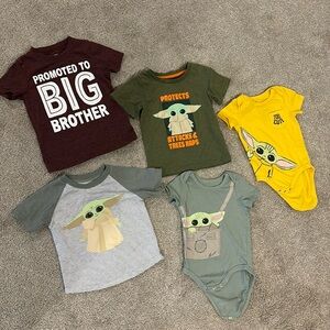 Big brother and baby yoda lot